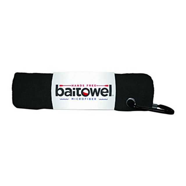 BAIT TOWEL / CLIP WIPES BLACK 16in x 16in x 12in