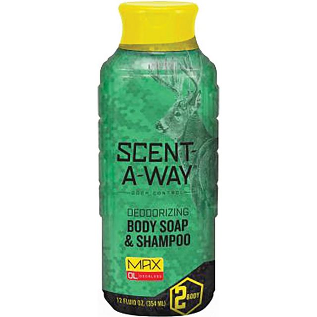 H.S. SCENT-A-WAY MAX SOAP 12oz BOTTLE GREEN