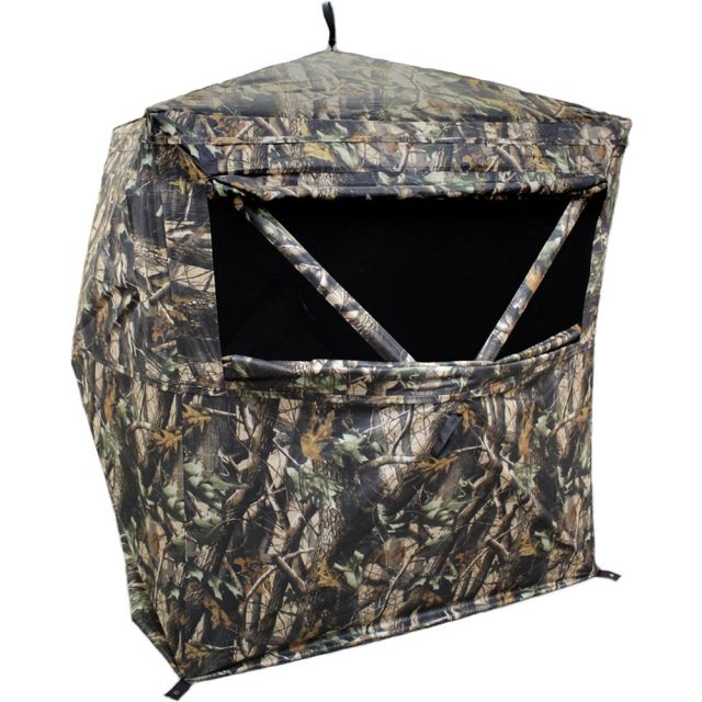 HME GROUND BLIND 2-PERSON HUB STYLE