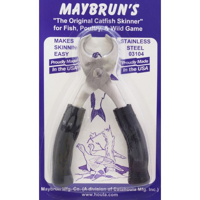 MAYBRUN FISH SKINNING PLIERS SS COMMERCIAL