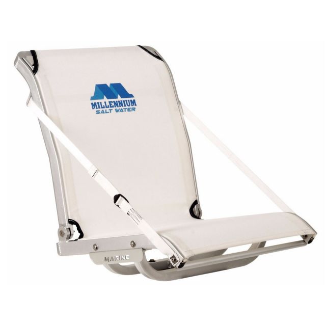 MILLENNIUM PRO-M BOAT SEAT WHITE SALTWATER