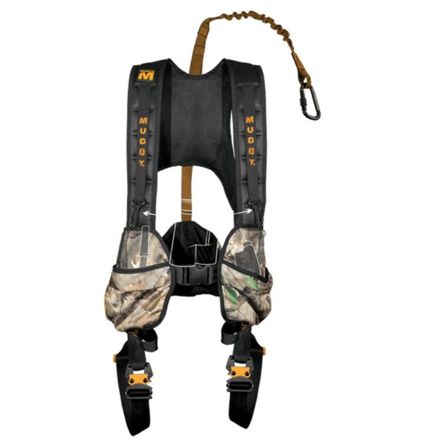 MUDDY SAFETY HARNESS CROSSOVER LARGE