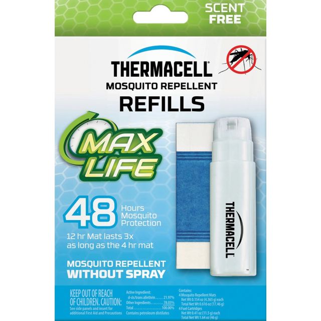 THERMACELL MAT REFILLS MAX LIFE 48 HOURS