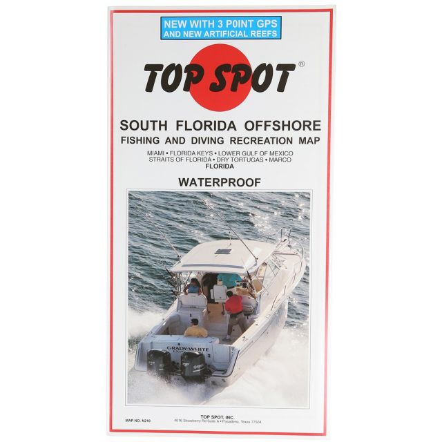 TOP SPOT MAP SOUTH FLORIDA OFFSHORE