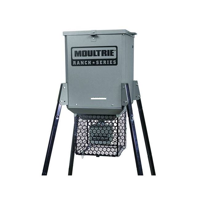MOULTRIE GAME FEEDER QUAD RANCH SERIES 300#