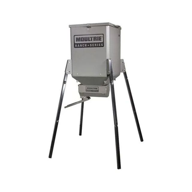 MOULTRIE GAME FEEDER QUAD RANCH SERIES 300#